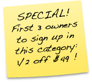 cabin chalet signup pecial
