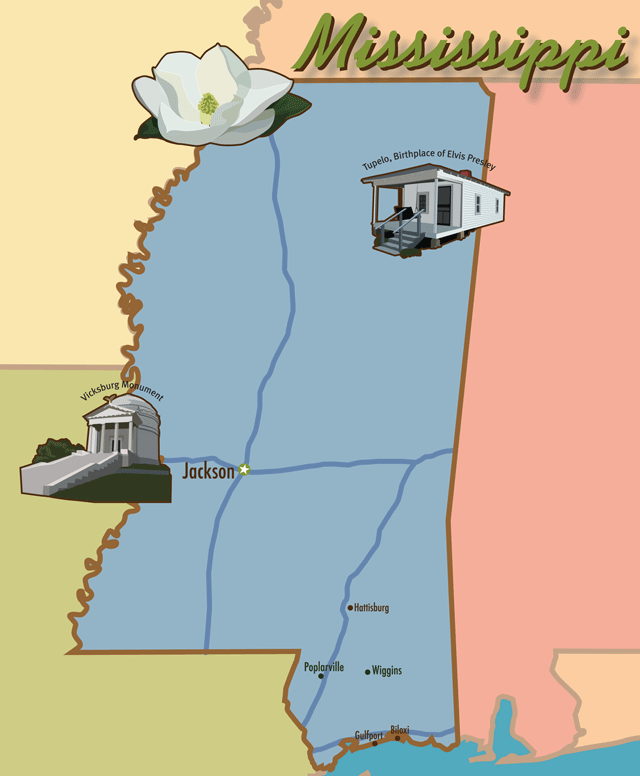 MS cabins map